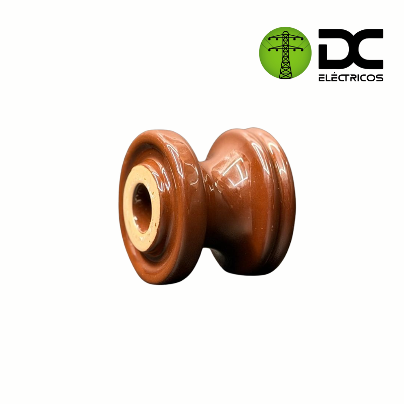 aislador carrete porcelana ANSI 53-2