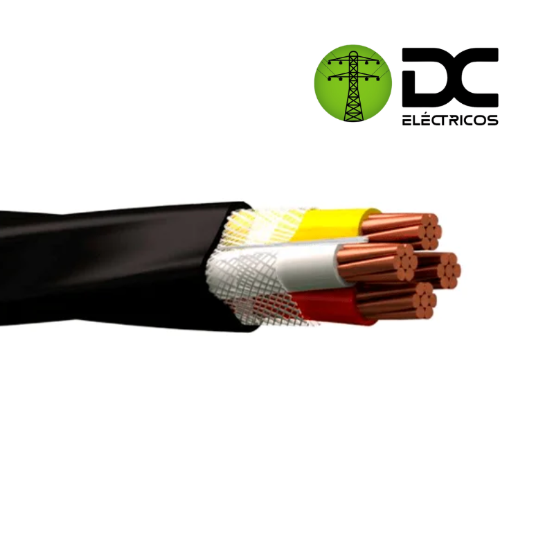 cable acometida trifásica 3x6+8 cobre