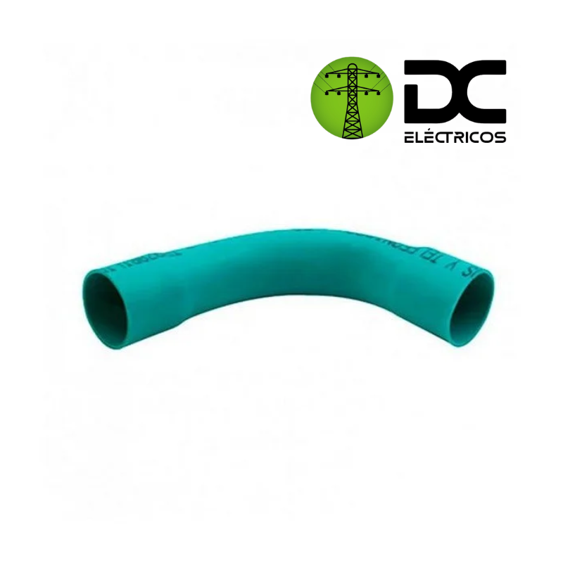 curva pvc 1"