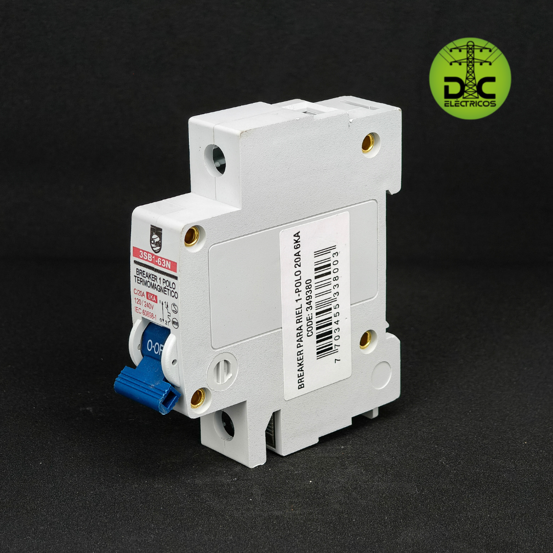 BREAKER RIEL 1X20 AMP IMPORTADO