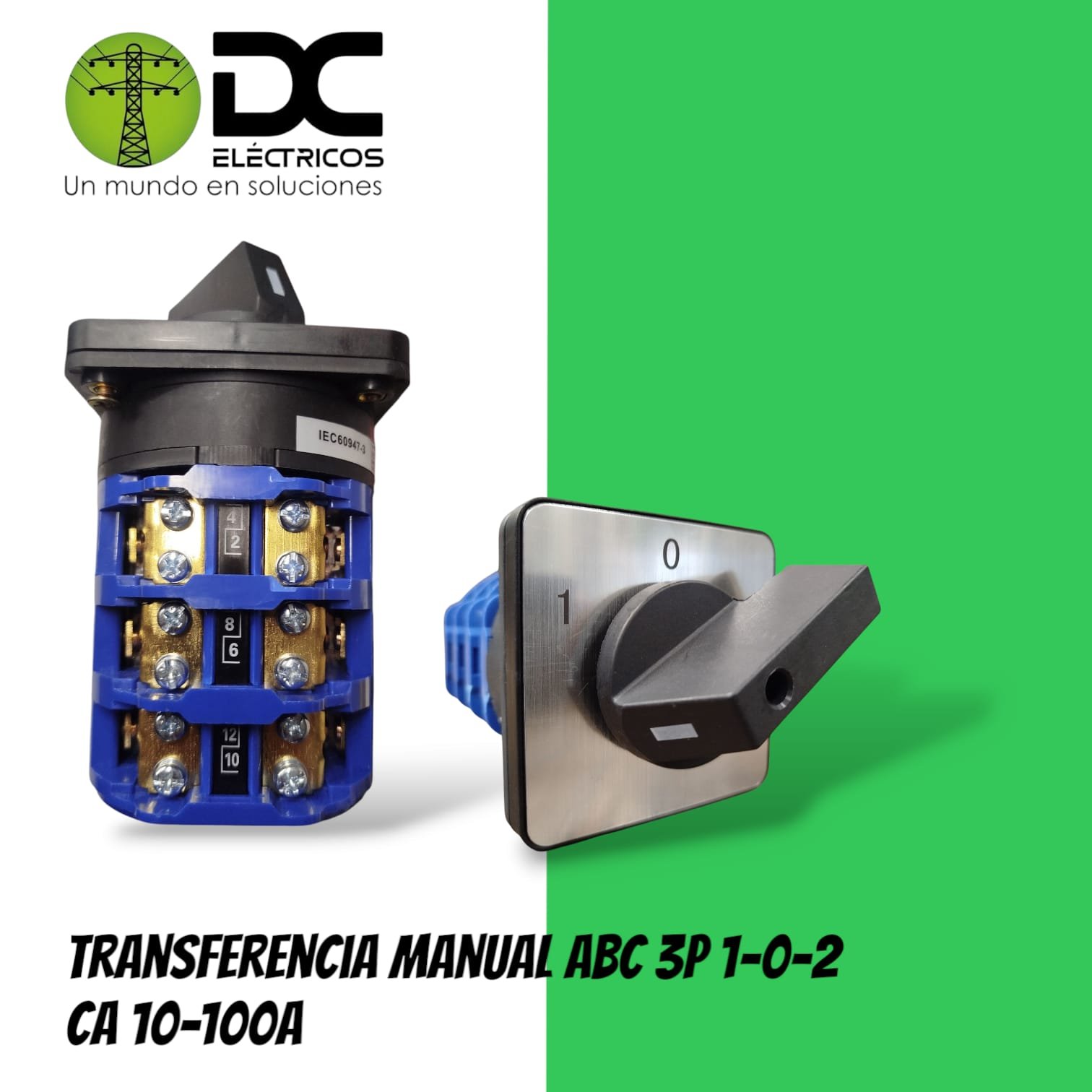transferencia manual 3p 125 amp