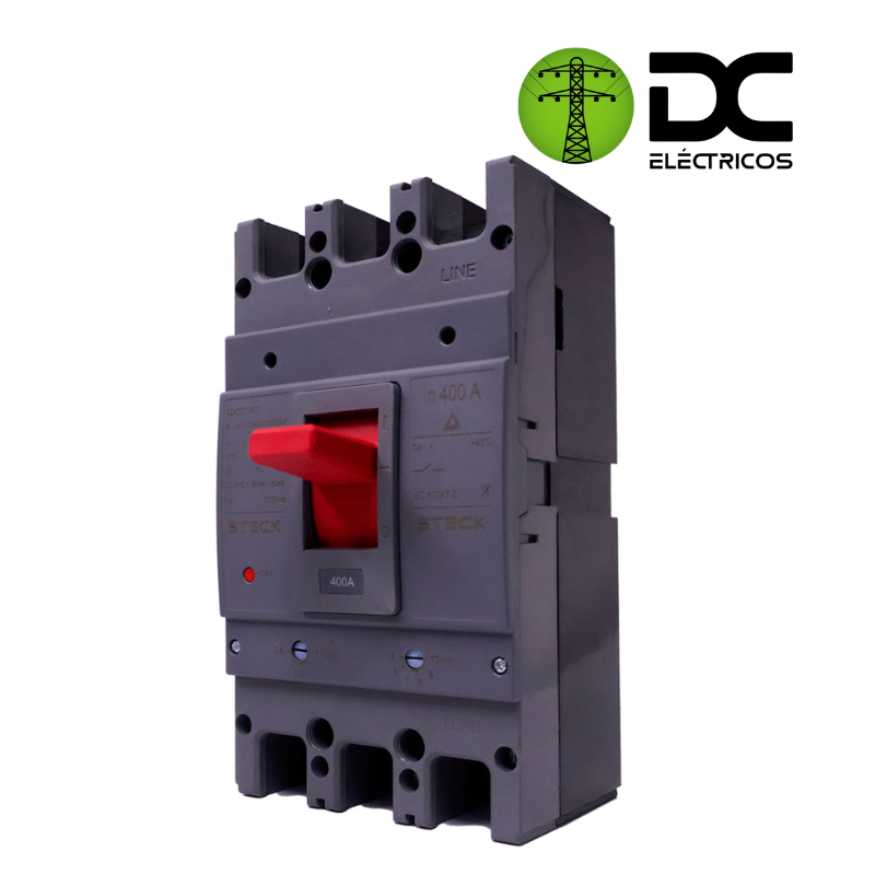 breaker industrial 400 amp 70 ka 220 Steck