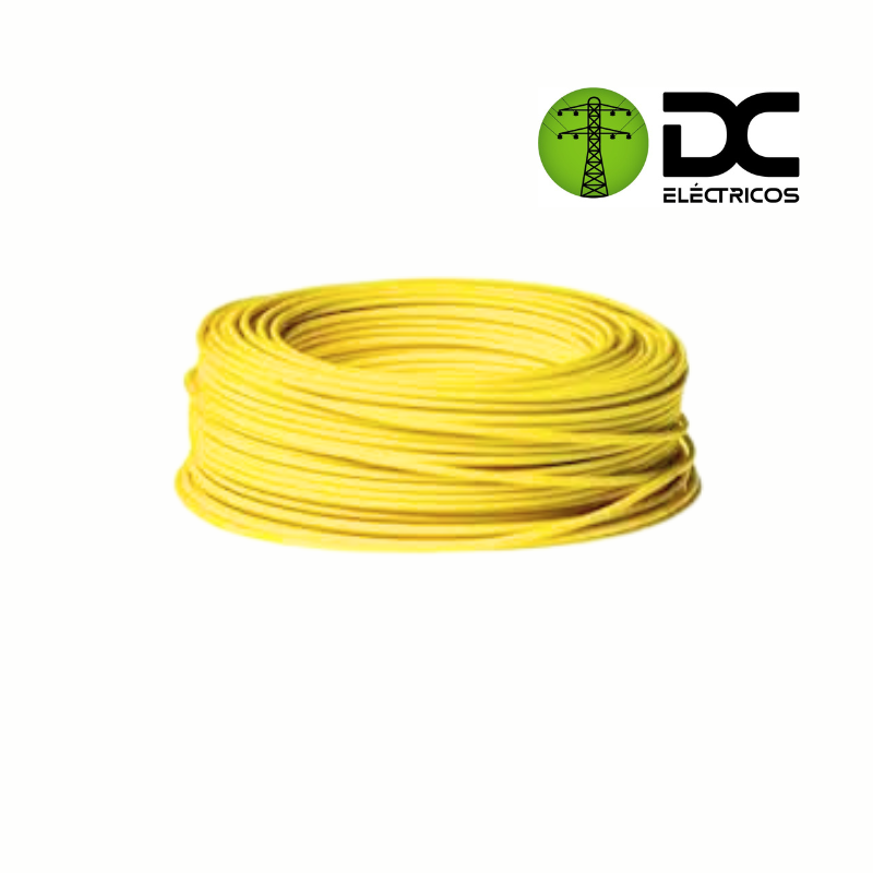 cable cobre libre de alógenos # 10 amarillo procables