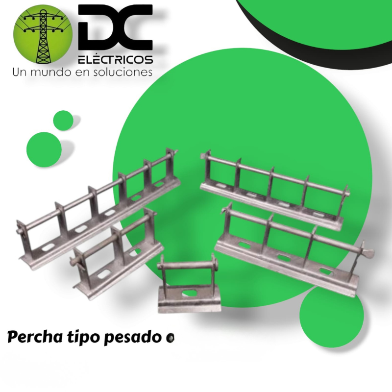 percha pesada 4 puesto