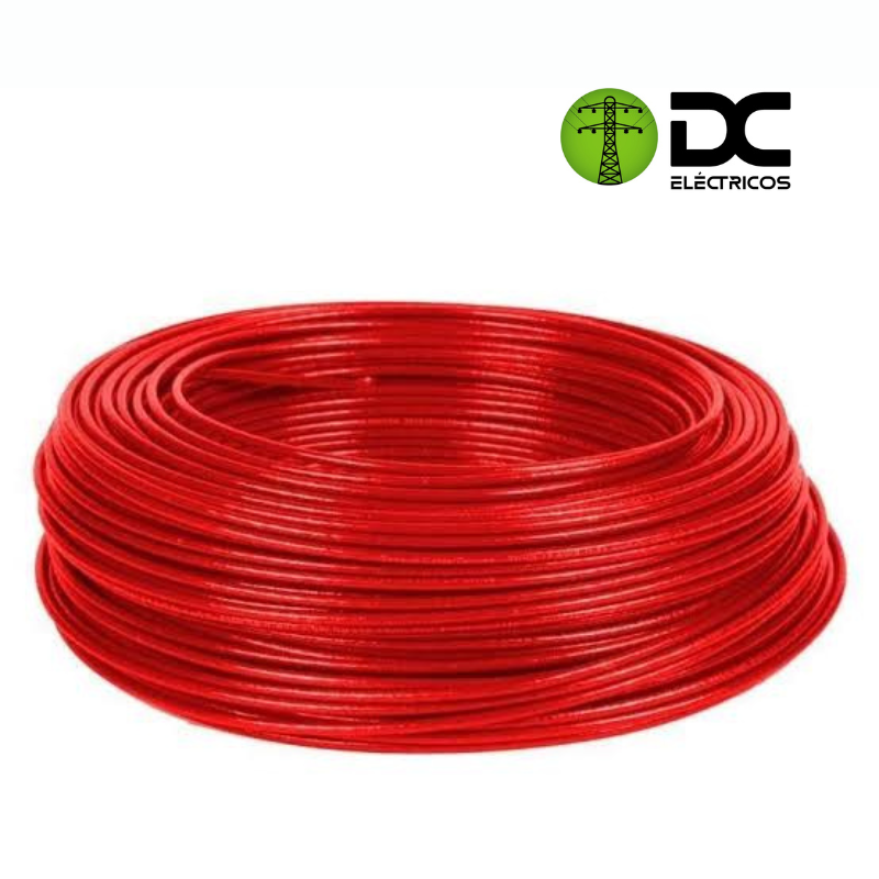 alambre # 8 rojo