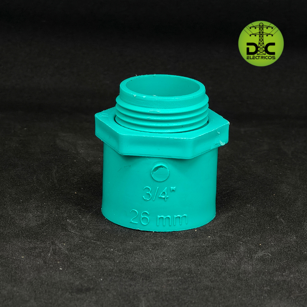 terminal pvc 3/4