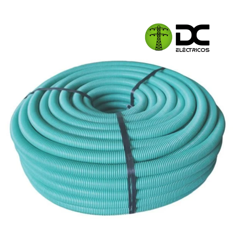 coraza pvc 1" (verde)