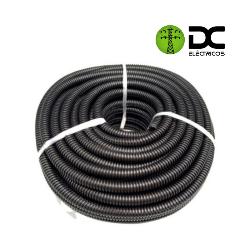 coraza pvc 3/8 (negra)