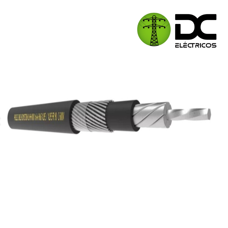 cable acometida monofásica 1x6+6 aluminio