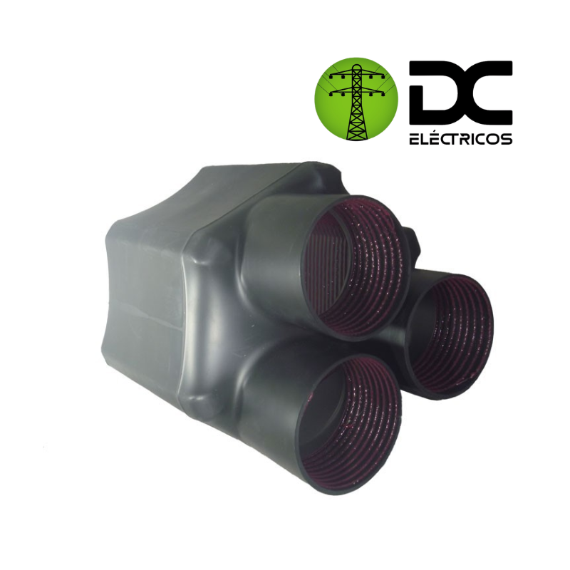 bota termo contráctil 4 orificios 4"