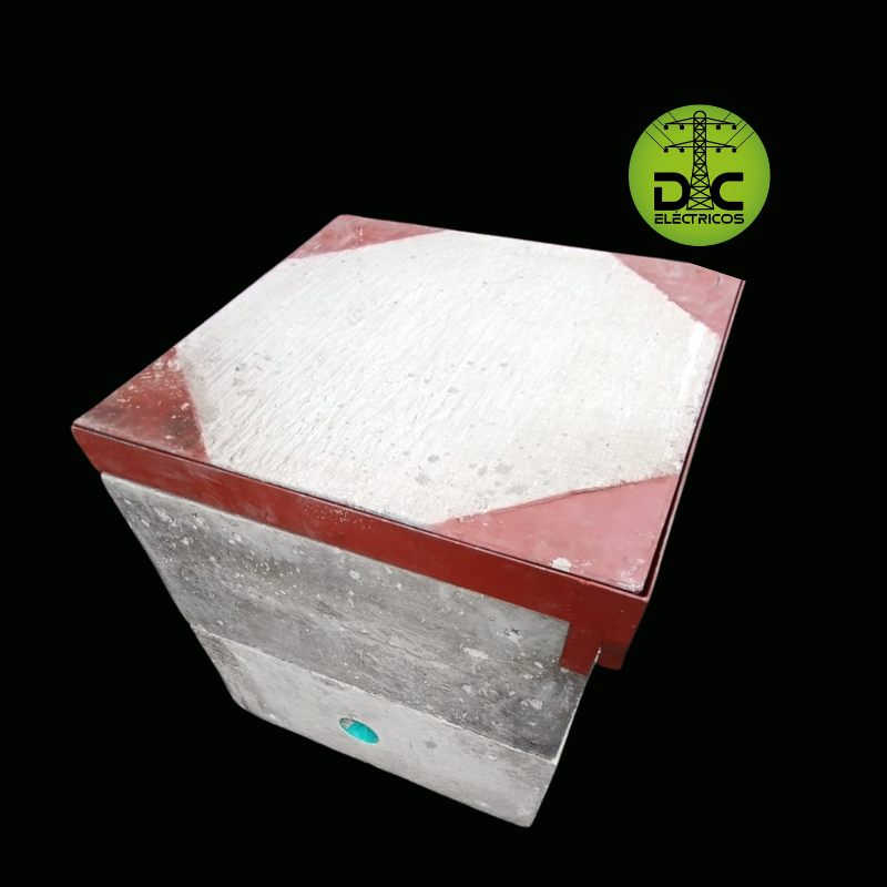caja de inspección concreto 60x60 con modulo 33 alto