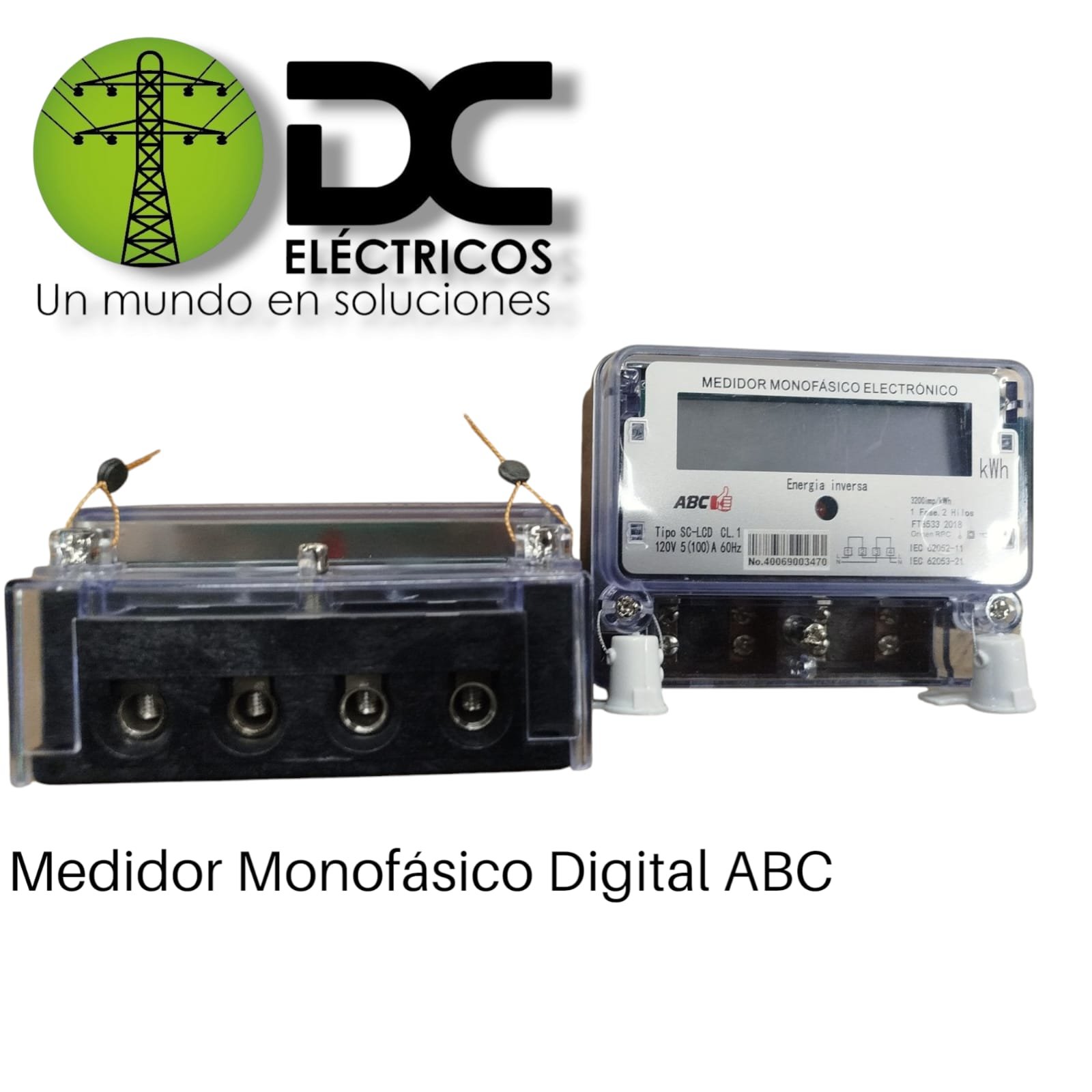 medidor monofásico con protocolo digital ABC USA EDL 18