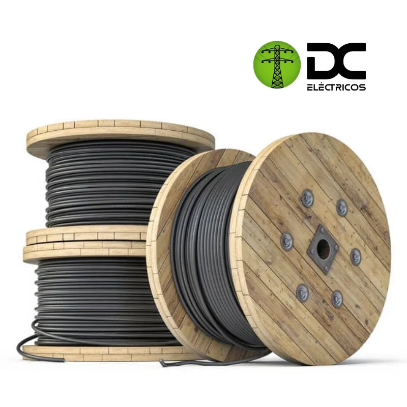 cable cobre # 8 negro procables