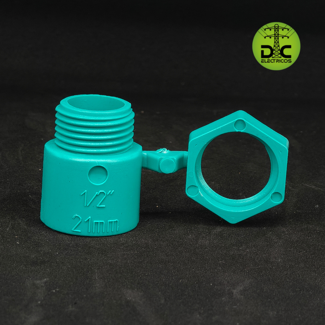 terminal pvc 1/2