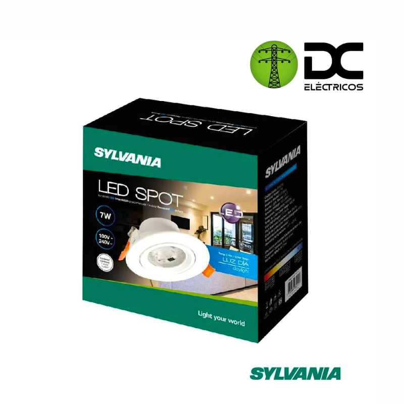 bala led 7w Silvania luz cálida