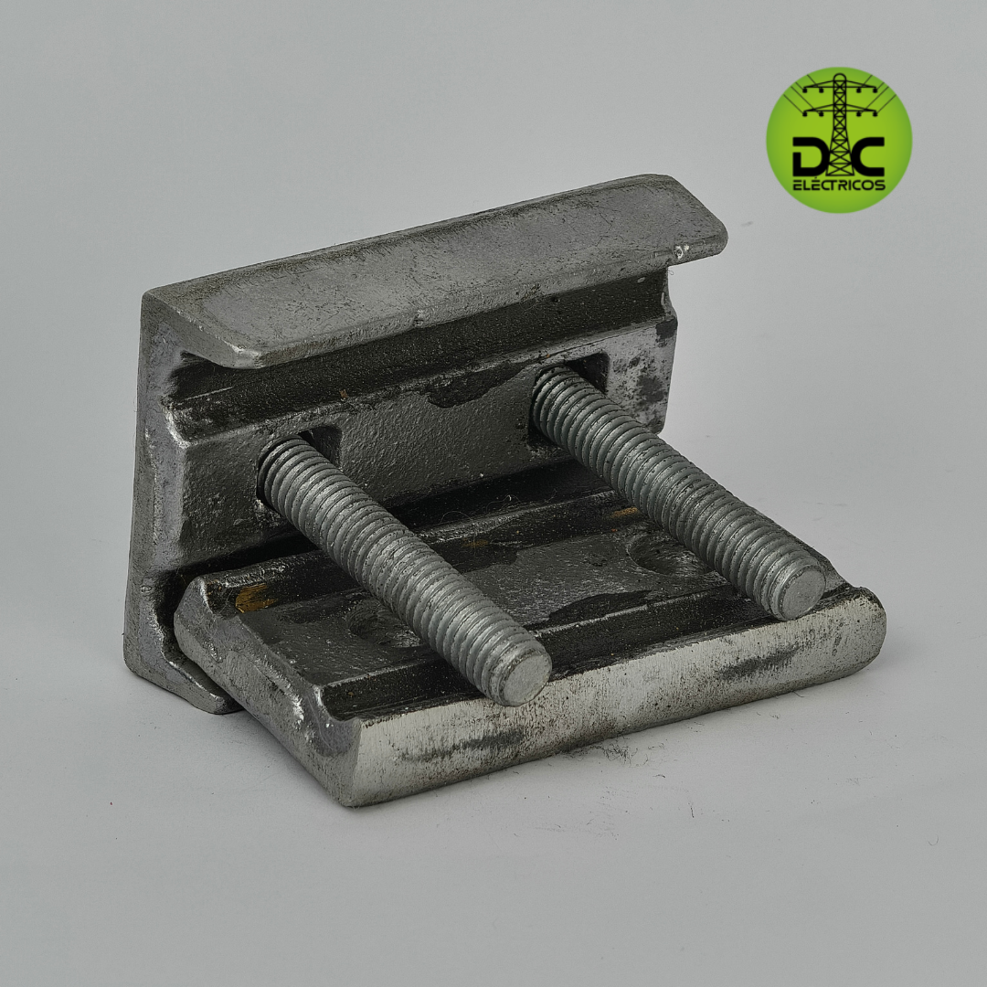 conector bimetálico doble tornillo