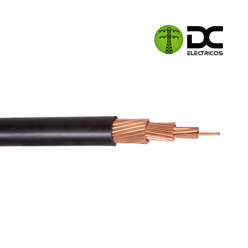 cable cobre # 1/0 negro