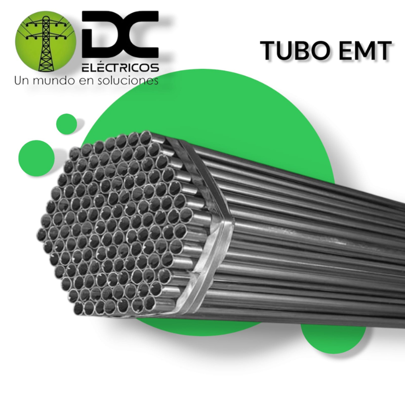 tubo emt certificado importado 1/2"