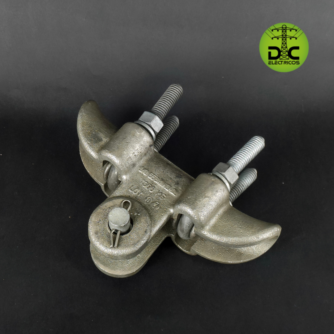 grapa suspensión aluminio 6 a 2/0