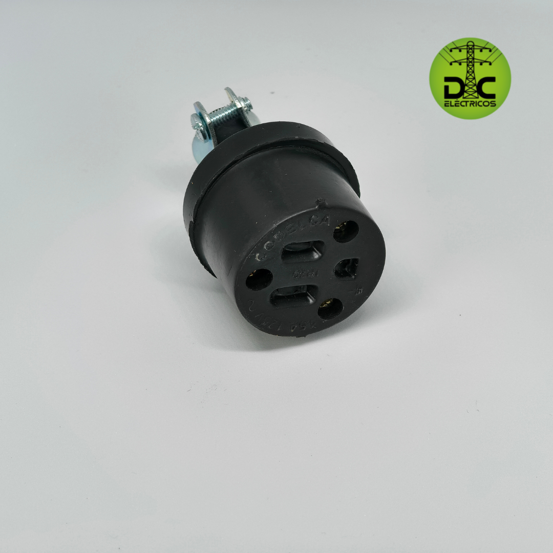 toma caucho con polo codelca