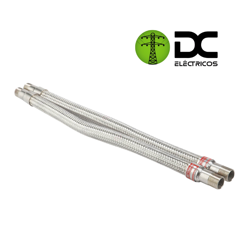Acople flexible de 3/4″x18″ macho macho
