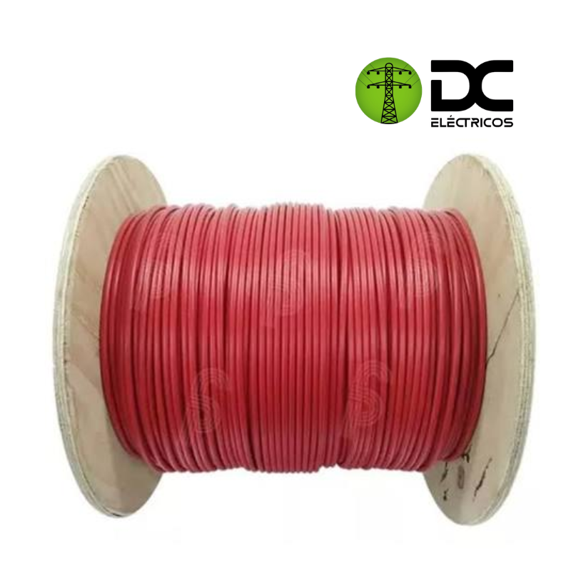 cable cobre # 6 rojo