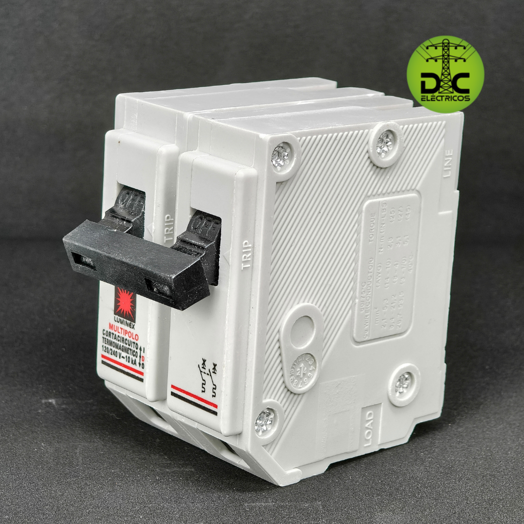 breaker enchufable 2x15 amp