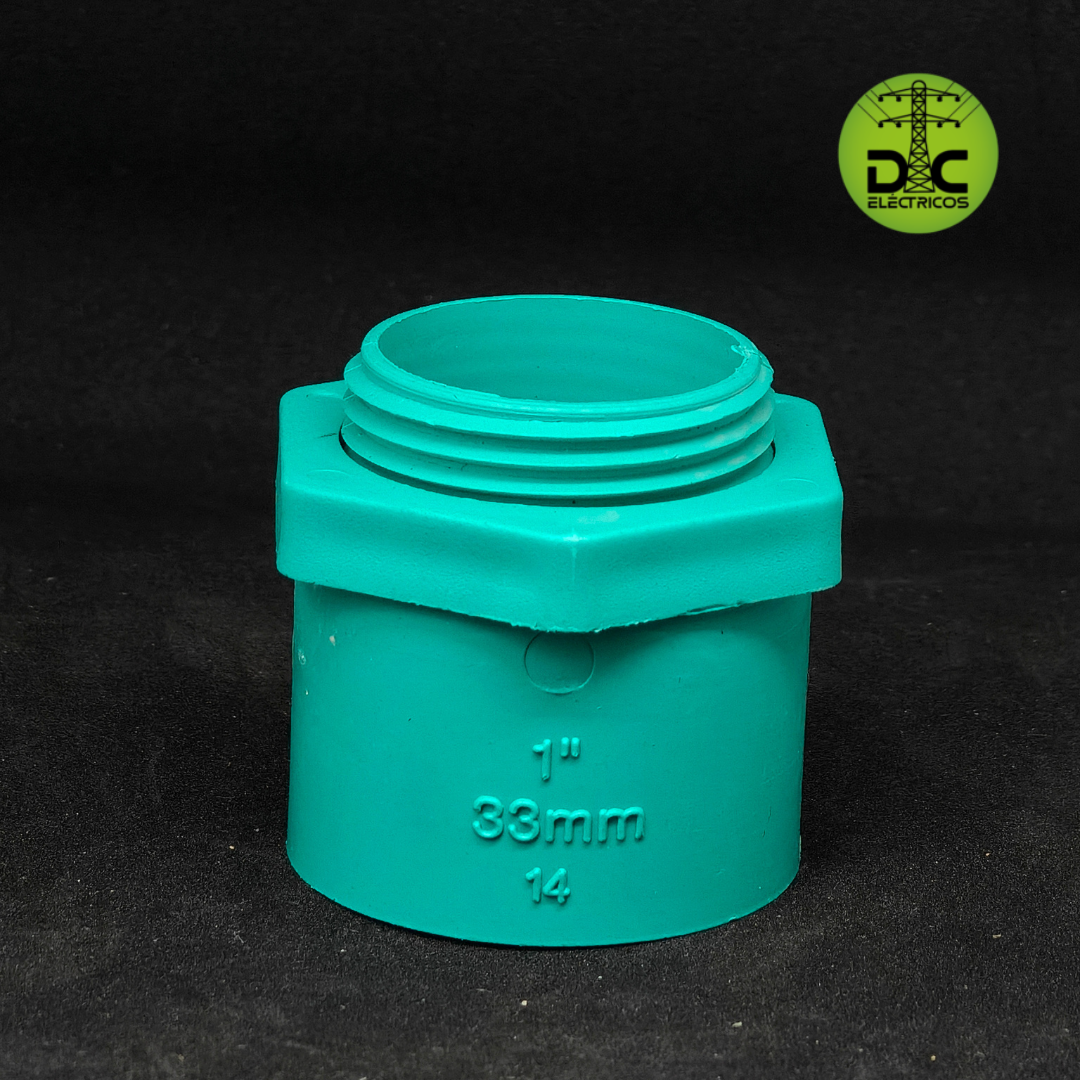terminal pvc 1"