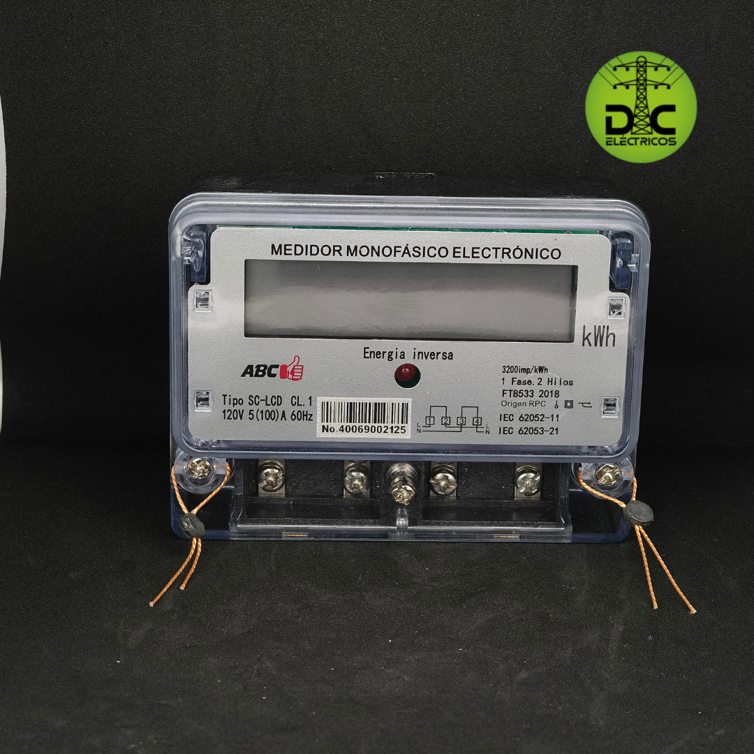 medidor monofásico con protocolo digital ABC USA EDL 18