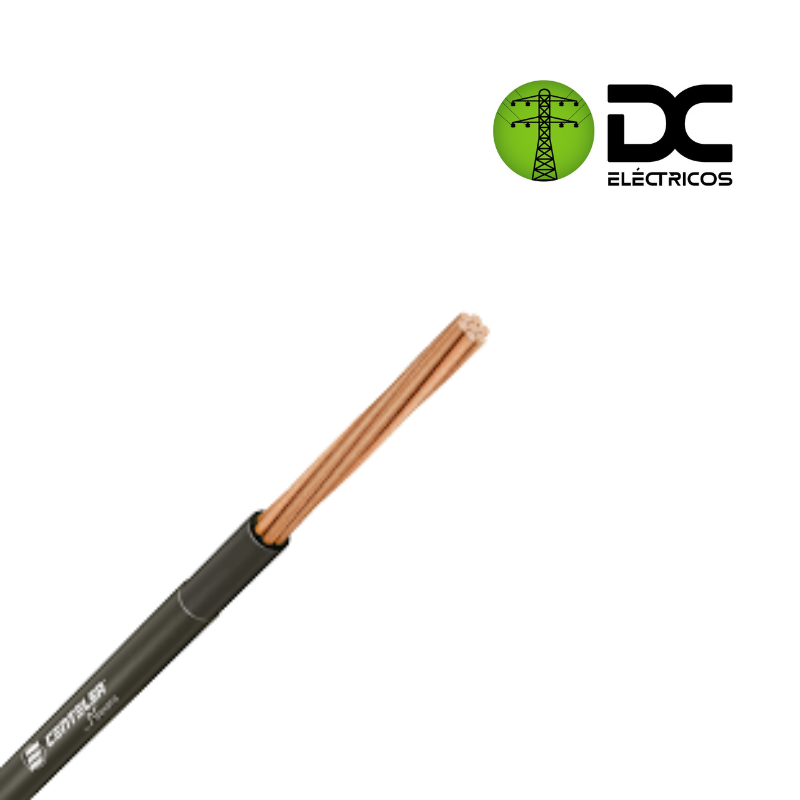 cable cobre # 10 negro centelsa