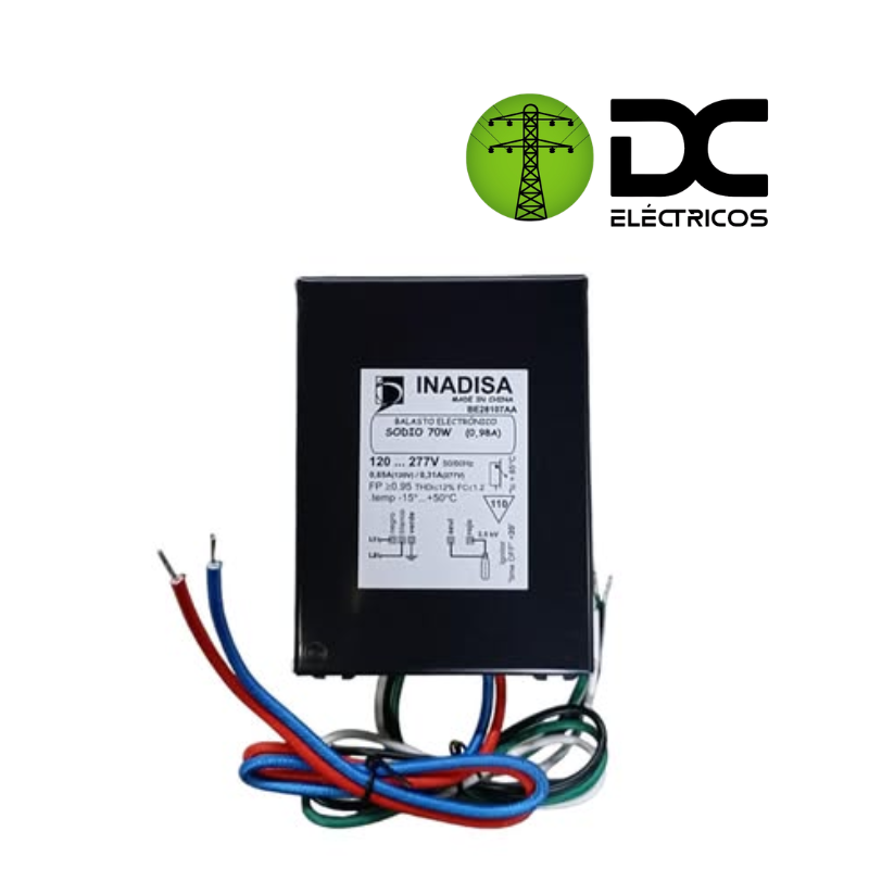 Balasto electrónica 70w